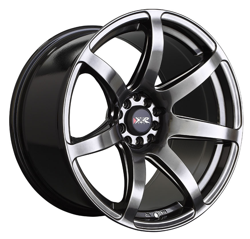 XXR 560 Wheel Rim 18x8.5 5x100/5x114.3 ET35 73.1mm Chromium Black