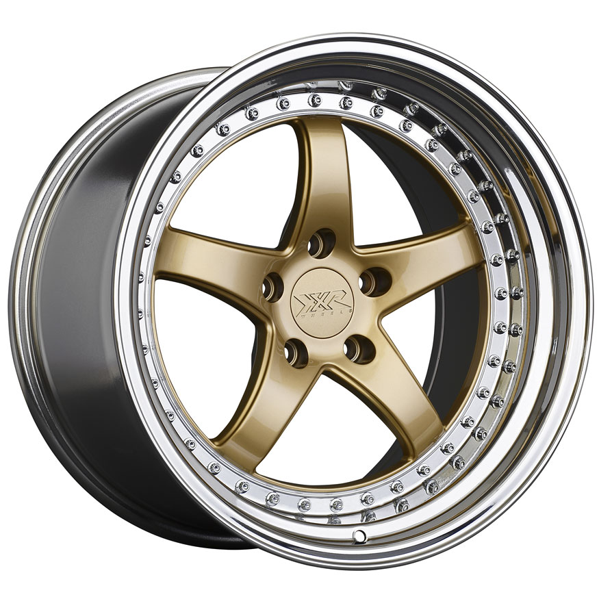 XXR 565 Wheel Rim 20x10.5 5x114.3 ET25 73.1mm Hyper Gold / Platinum Lip