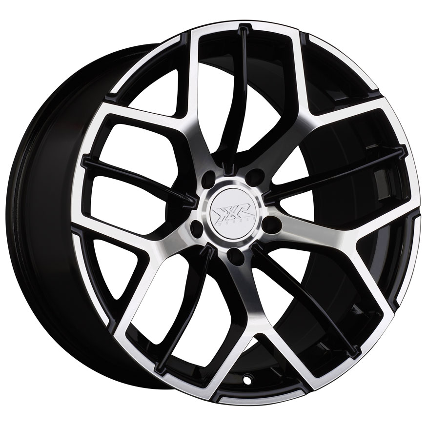 XXR 566 Wheel Rim 18x8.5 5x114.3 ET20 73.1mm Black / Machined